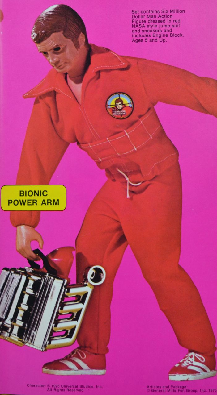 The Bionic Woman & Six Million Dollar Man Doll Action Figures